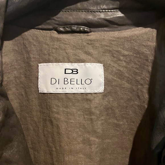 Dibello gray genuine leather jacket - Picture 3 of 3